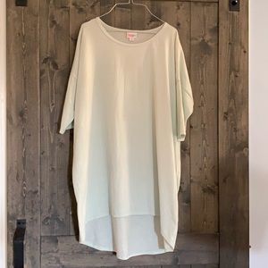 LuLaRoe • Mint Green Irma Tunic Top